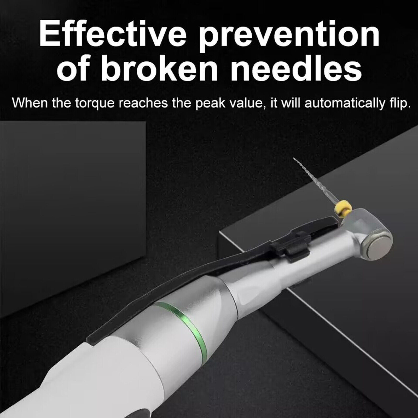 Dental Cordless LED Endo Motor Endodontic​ Treatment 16:1 Contra Angle Handpiece