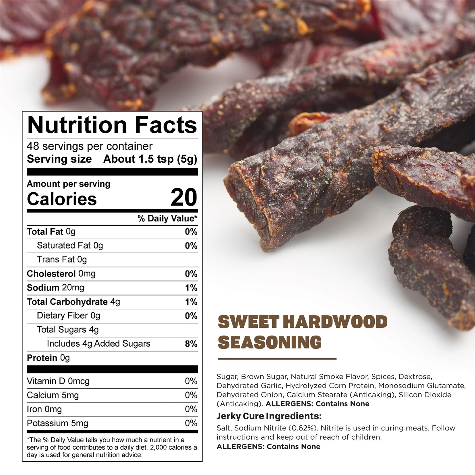 Jerky Spice Works 3 Pack - Sweet Hardwood Flavor Beef Jerky Seasoning By Nesco
