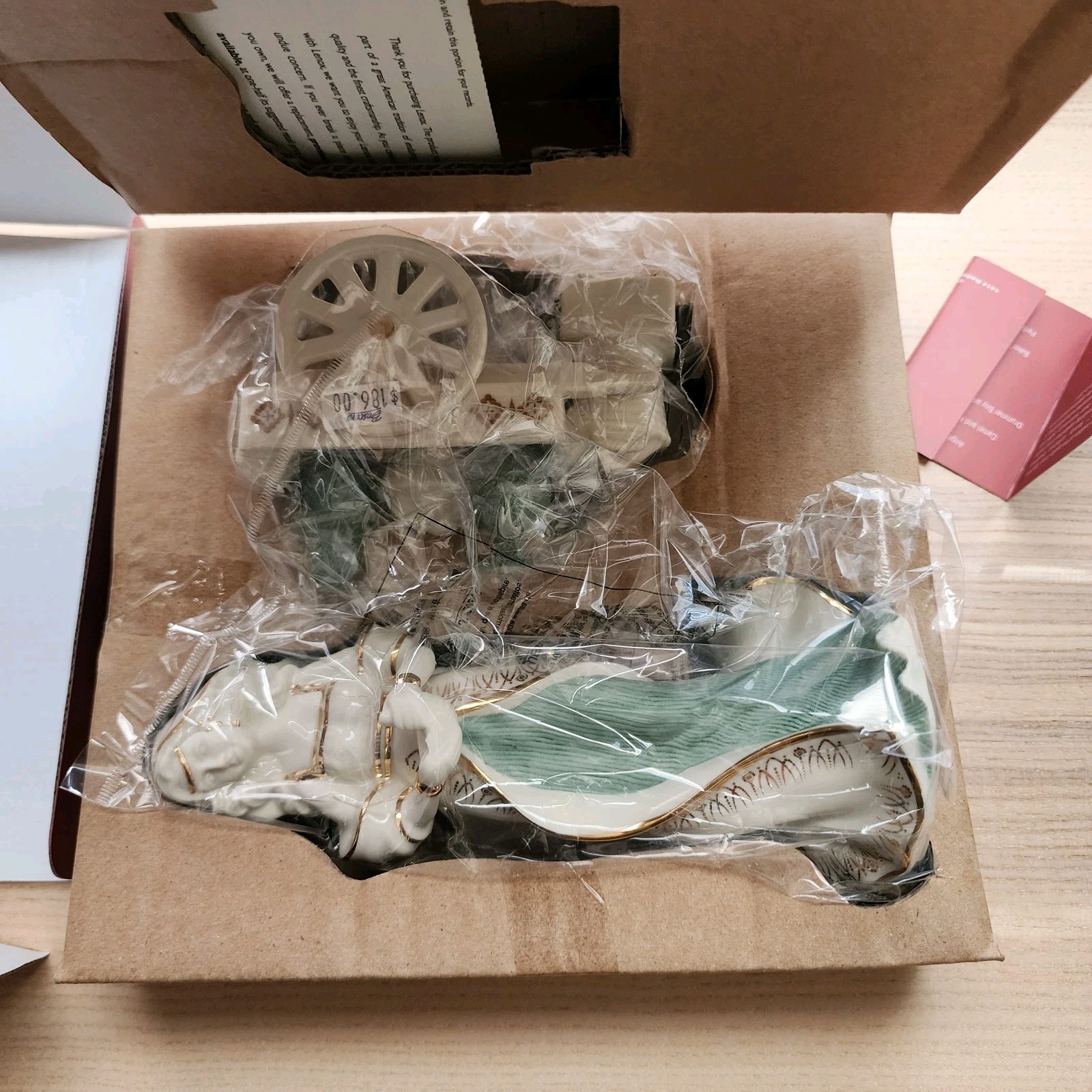 Lenox Perfume Seller w/ Cart ~ First Blessing Nativity ~ #806444 - *****READ