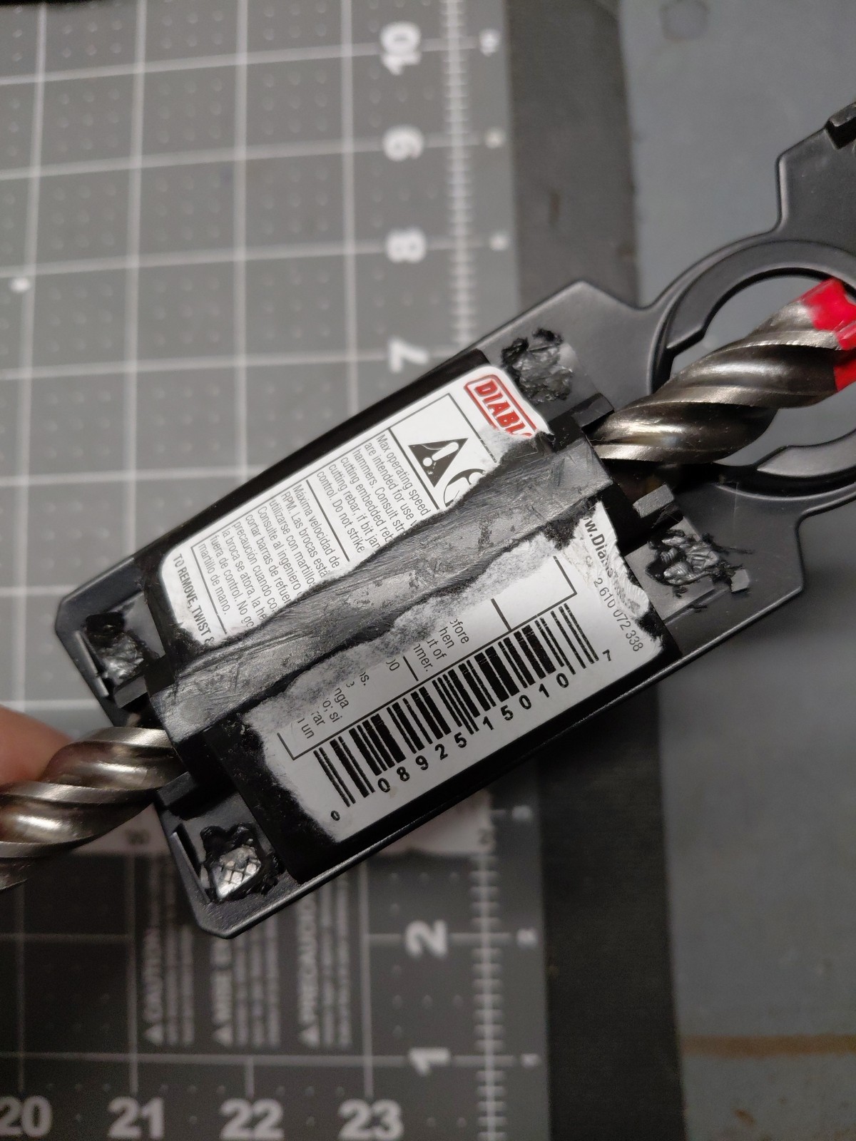 Diablo DMAPL4190 1/2" x 10" x 12" Rebar Demon SDS-Plus 4-Cutter Carbide Hammer