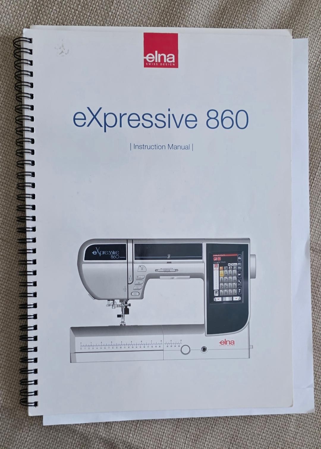 Elna eXpressive Embroidery/Sewing Machine Slightly used