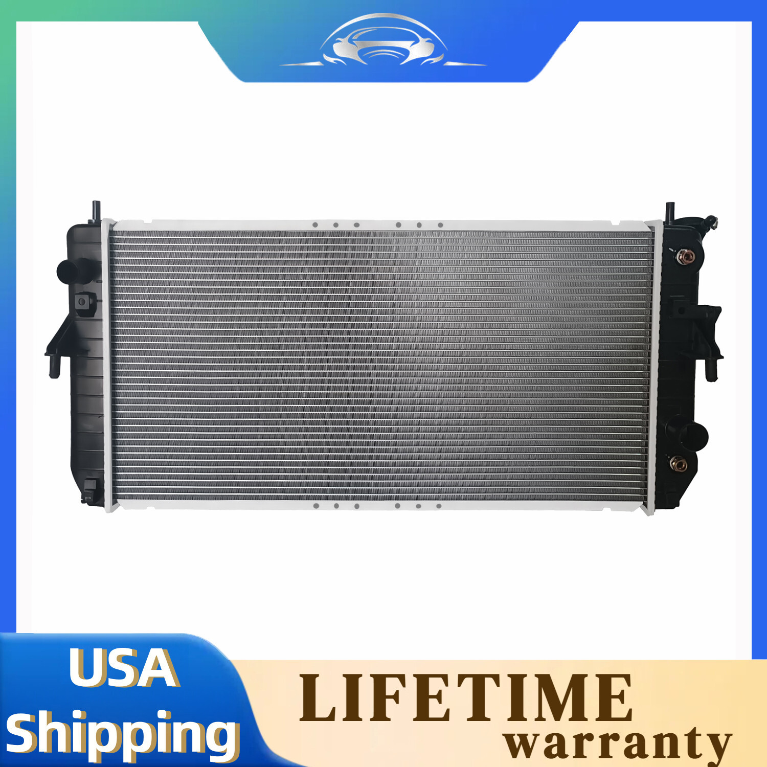 Aluminum Radiator 2854 For Buick 2006 2007 2008  Lucerne Sedan 3.8L V6 CX CXL
