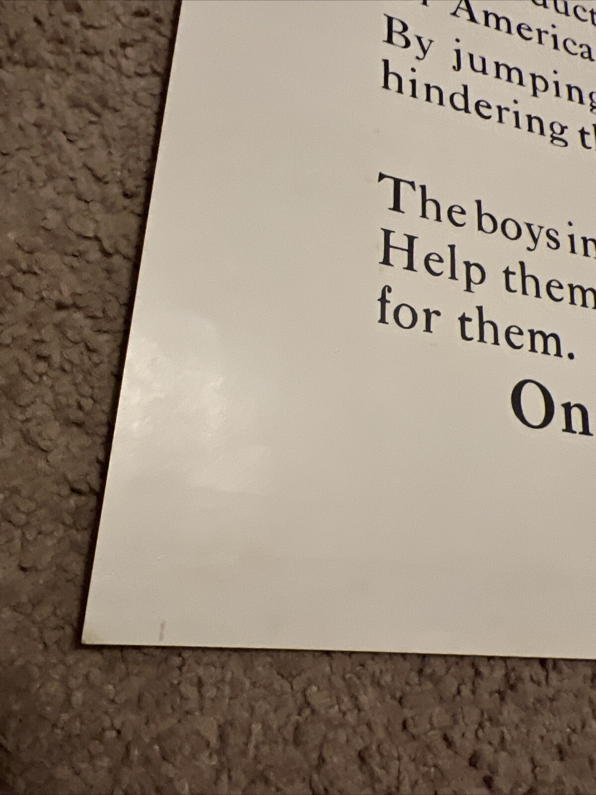 WWI Poster The Ships Are Coming Original Victory