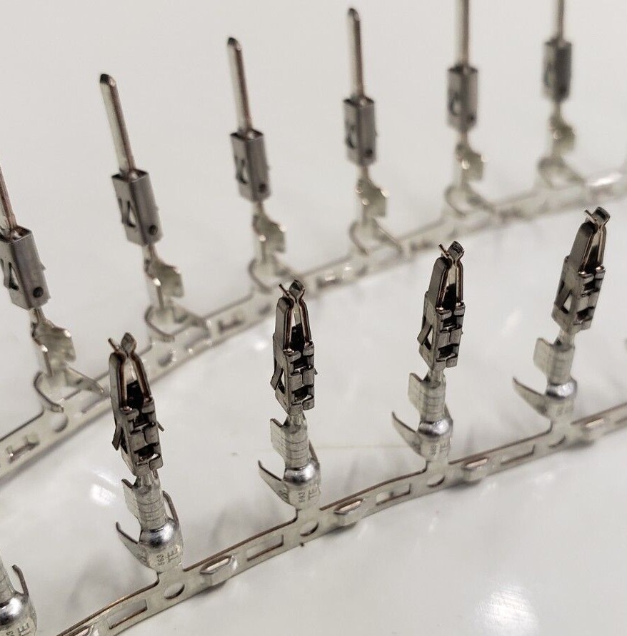 Sealed Bulkhead Inline Wiring Connector Automotive Lever Genuine TE Terminals