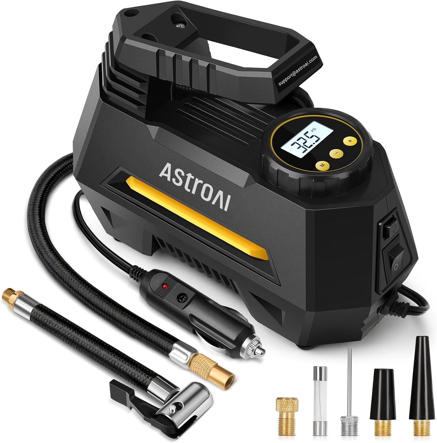 AstroAI Tire Inflator Portable Air Compressor Air Pump for Car Tires BRAND NEW