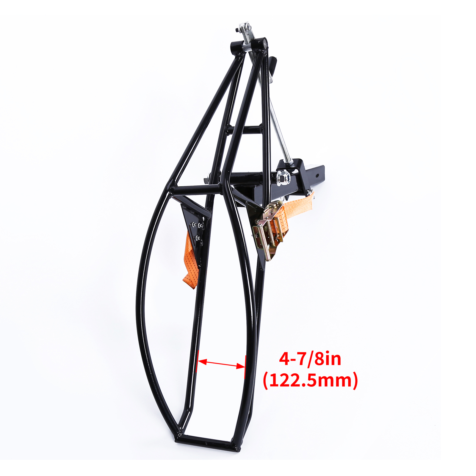 Motorcycle Scooter Dirt Bike Carrier Hauler Hitch Mount Bike Rack 1000lb W/Strap