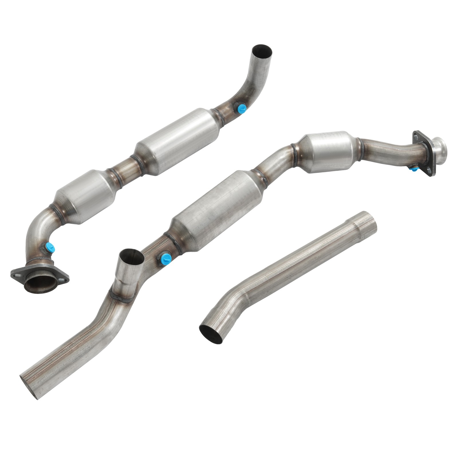 For Ford F150 F-150 4.6L 1997-2000 RWD Y Pipe LH & RH Catalytic Converter Set