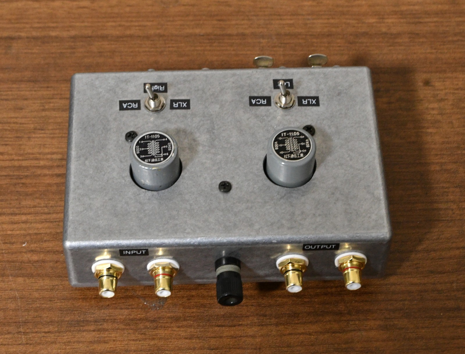 Matsushita (Technics) input/MC step up transformer IT-1007 XLR support * VG+