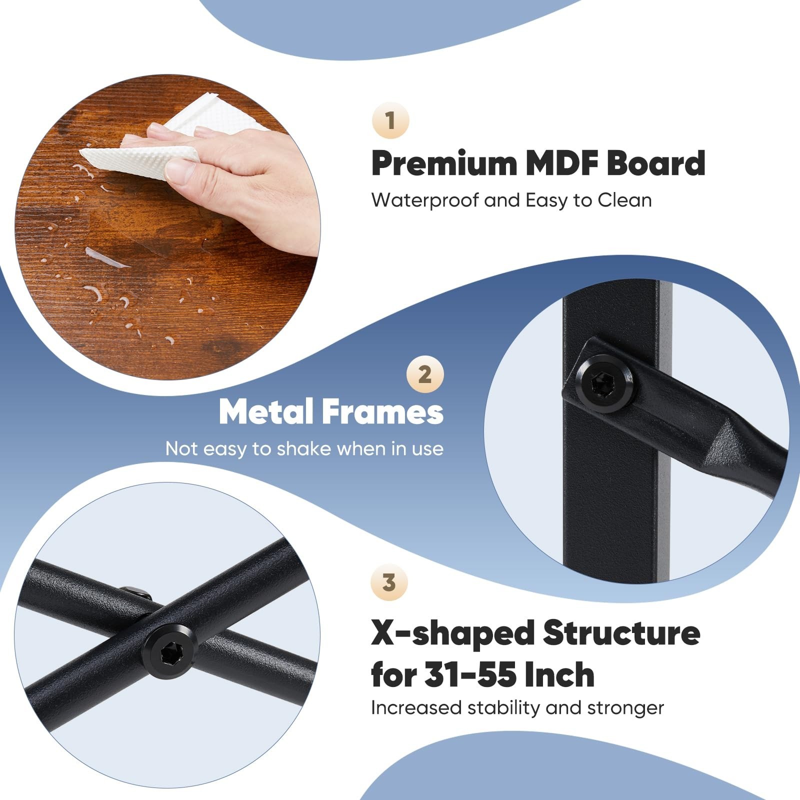 32 in Small Computer Desk for Home Office Modern Study Work Table Simple Style..