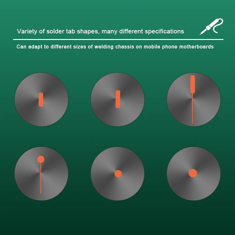 BEST Soldering Lugs Solder PCB Rework Trace Point Repair IC Pad Ripped BGA Tabs