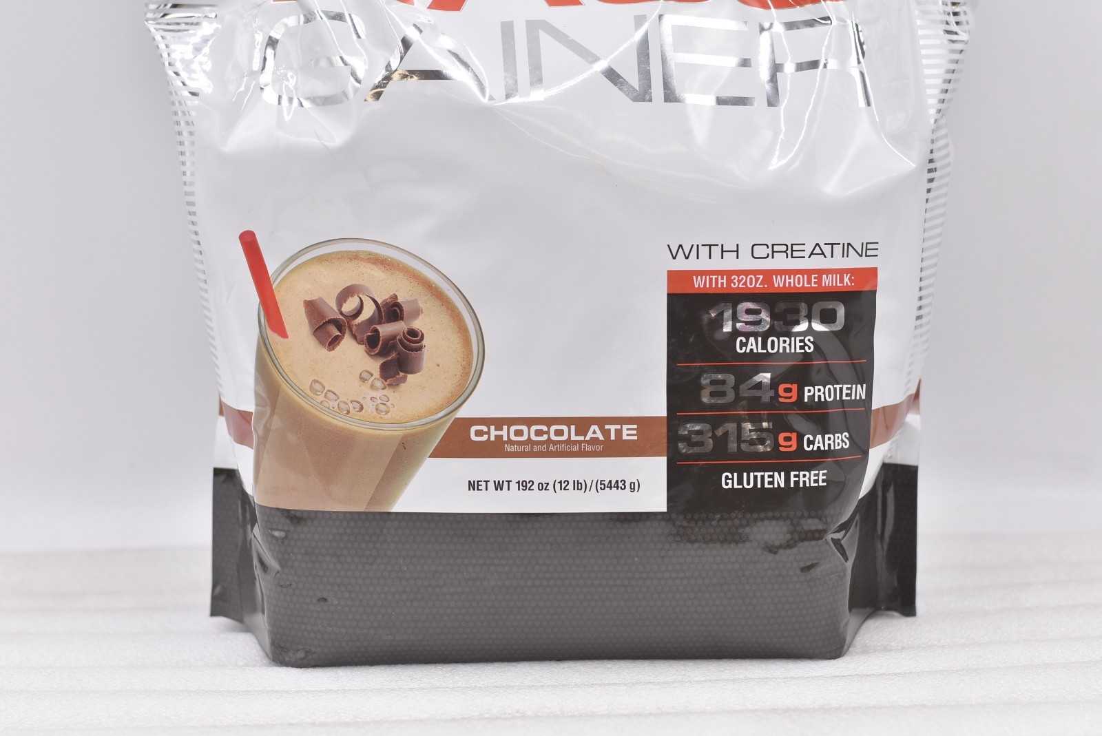 Labrada Muscle Mass Gainer Protein Powder w/ Creatine Chocolate 12lbs EXP:12/26