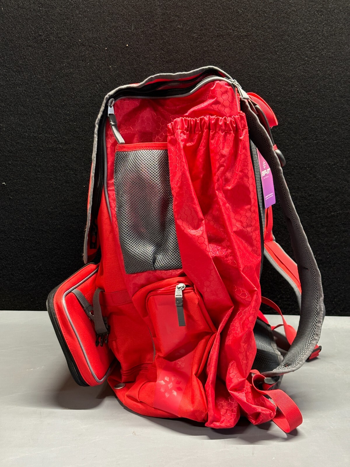 Rip-It Tournament Softball Backpack 2 - Red - NWT!