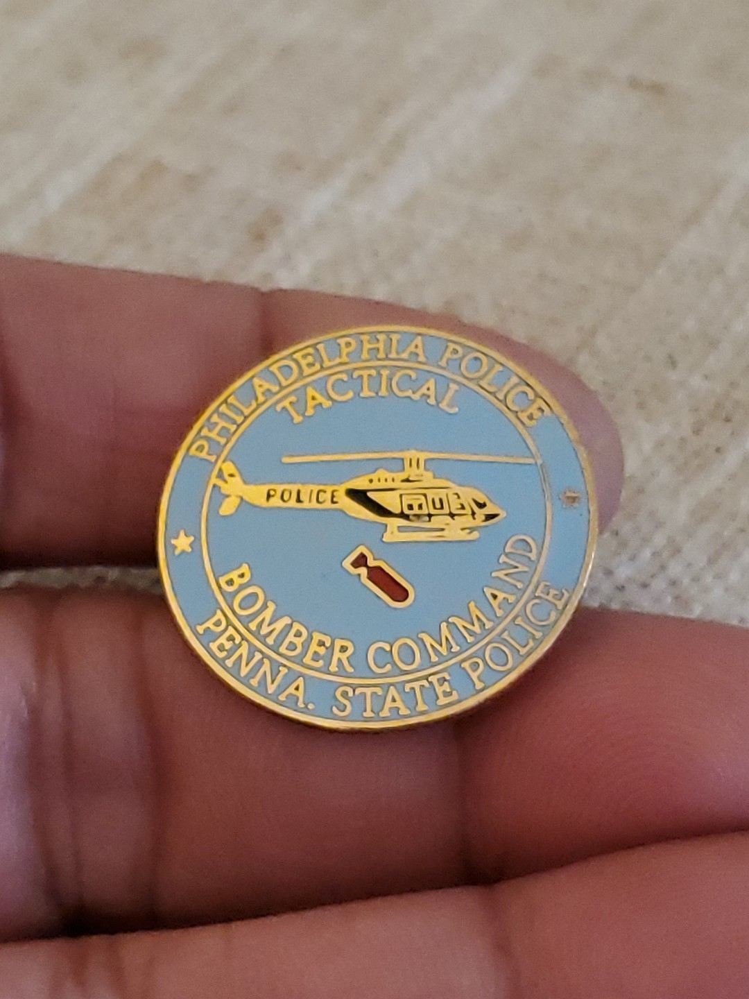 Philadelphia Police Helicopter Pin