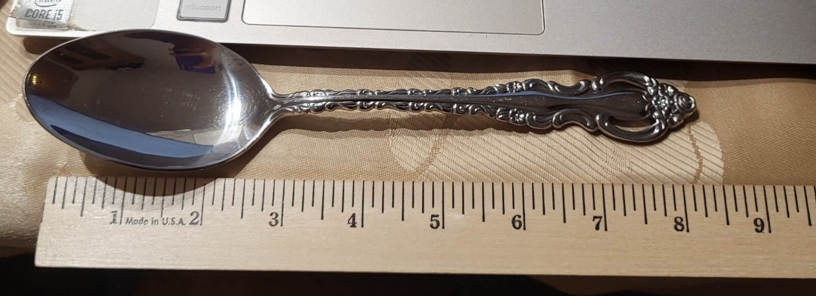 International Deepsilver Korea 1969 Serving Spoon 8 1/2in"