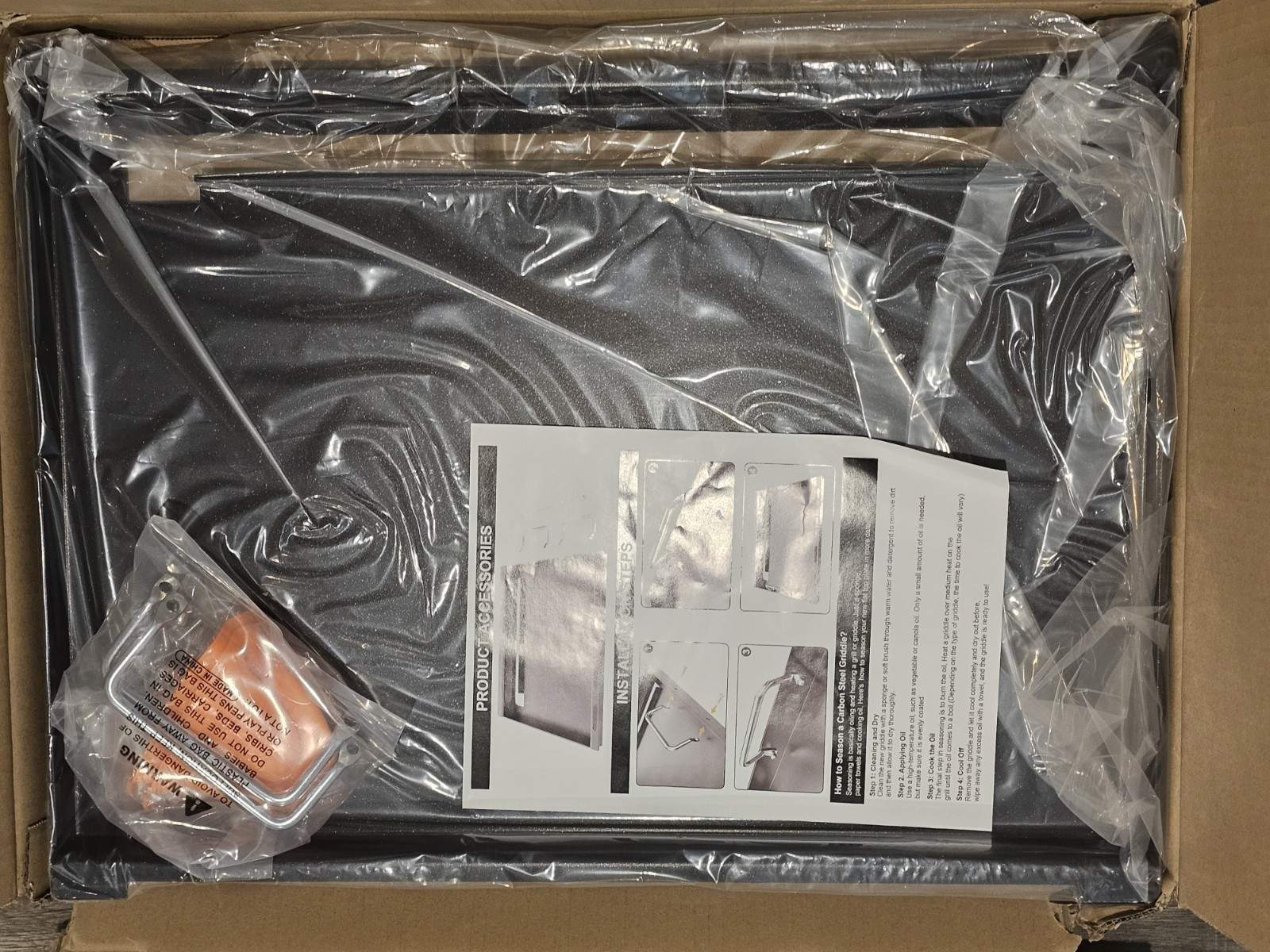 Flat Top Griddle Insert for Weber Spirit I & II 300 Series 6787