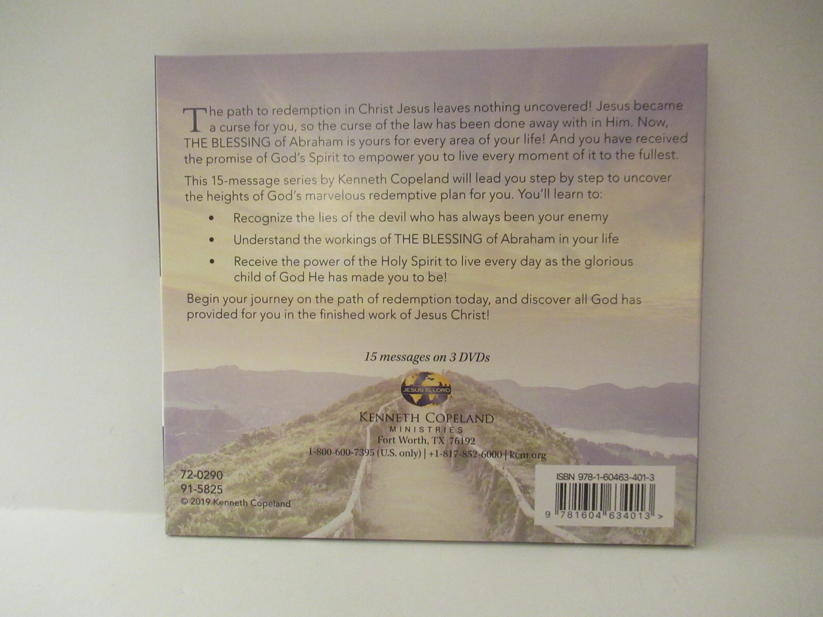 Kenneth Copeland - The Path To Redemption - DVD Series (3-Disc Set)