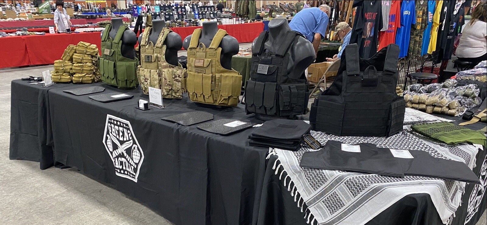 Coyote Tan FDE Tactical Vest Plate carrier w/ 2 Curved 10x12 Plates- Lvl III