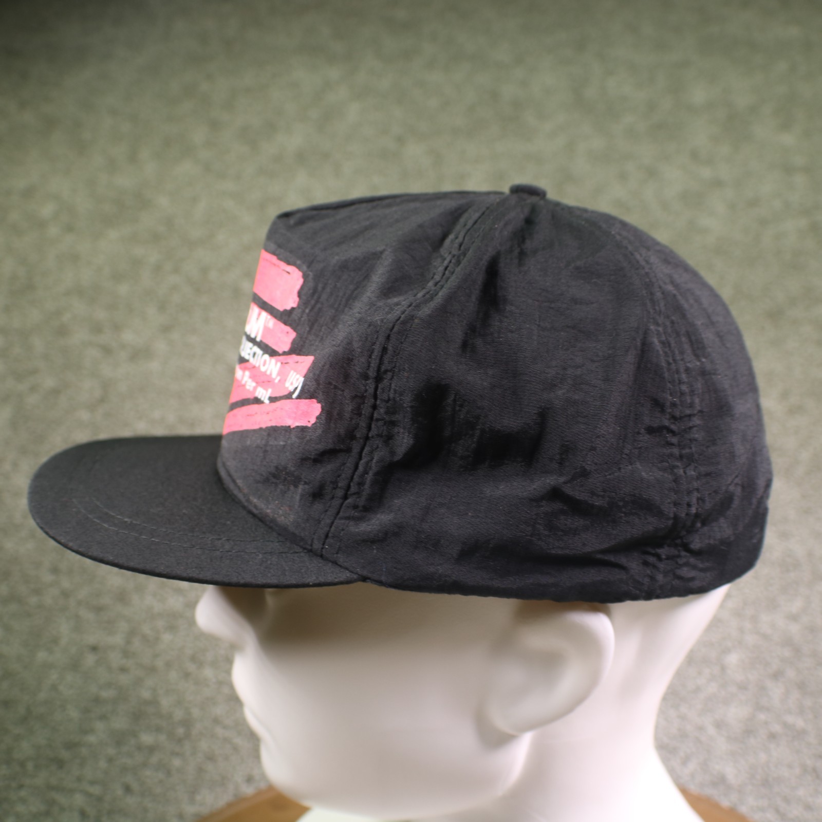 Vintage 80s 90s Dexferrum Pharma Advertising Hat Cap Drug Rep Promo Merchandise