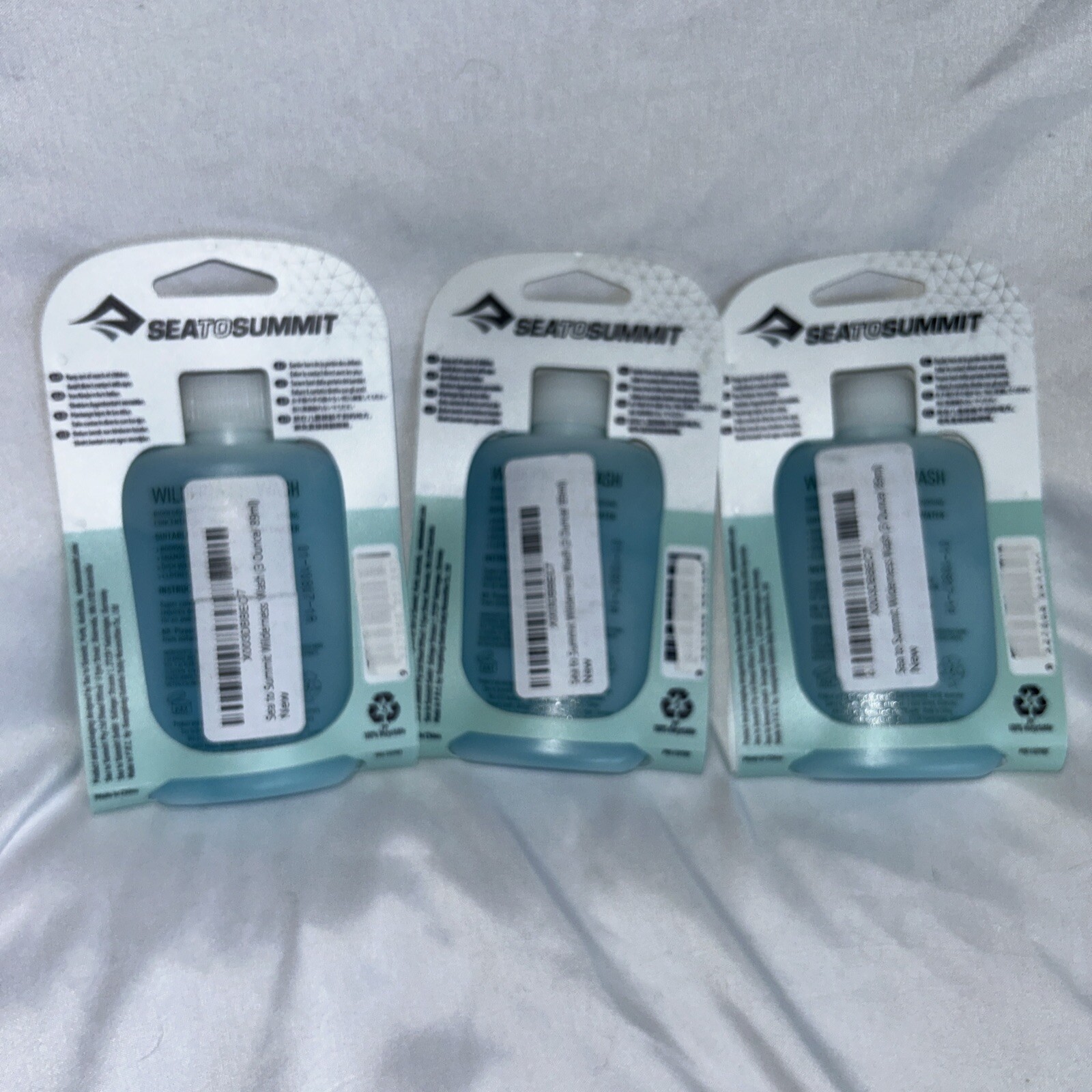 Sea to Summit Wilderness Wash Multipurpose Biodegradable Outdoor Wash, 3 x 3 oz