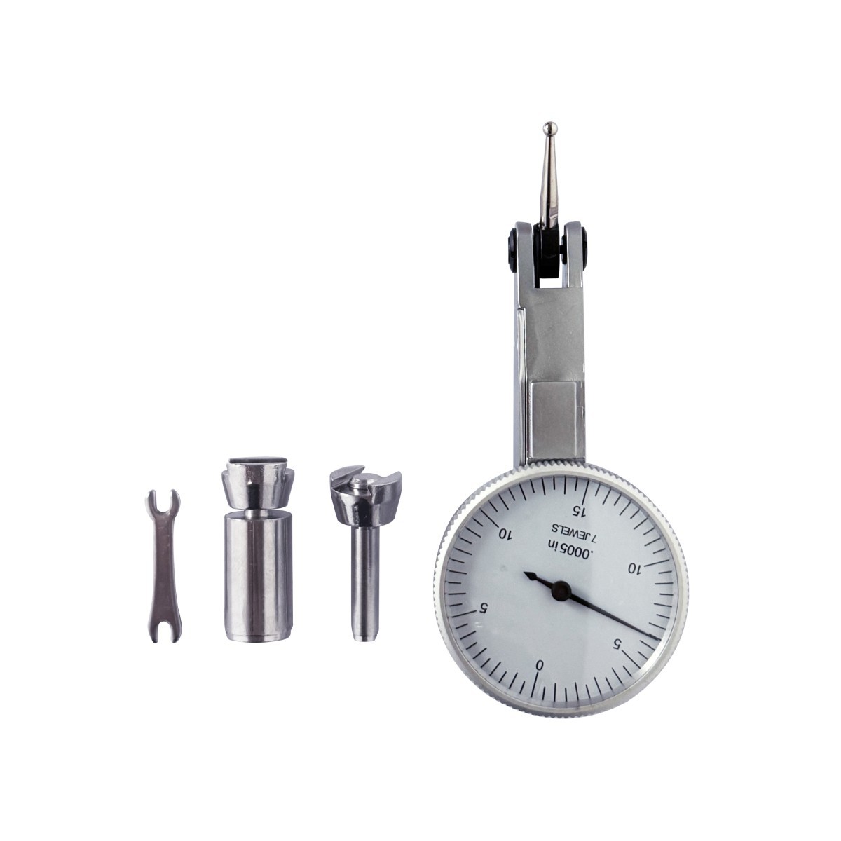 iCarbide TEST DIAL INDICATOR 0.0005" + UNIVERSAL MILL HOLDER ACCURACY .0005''