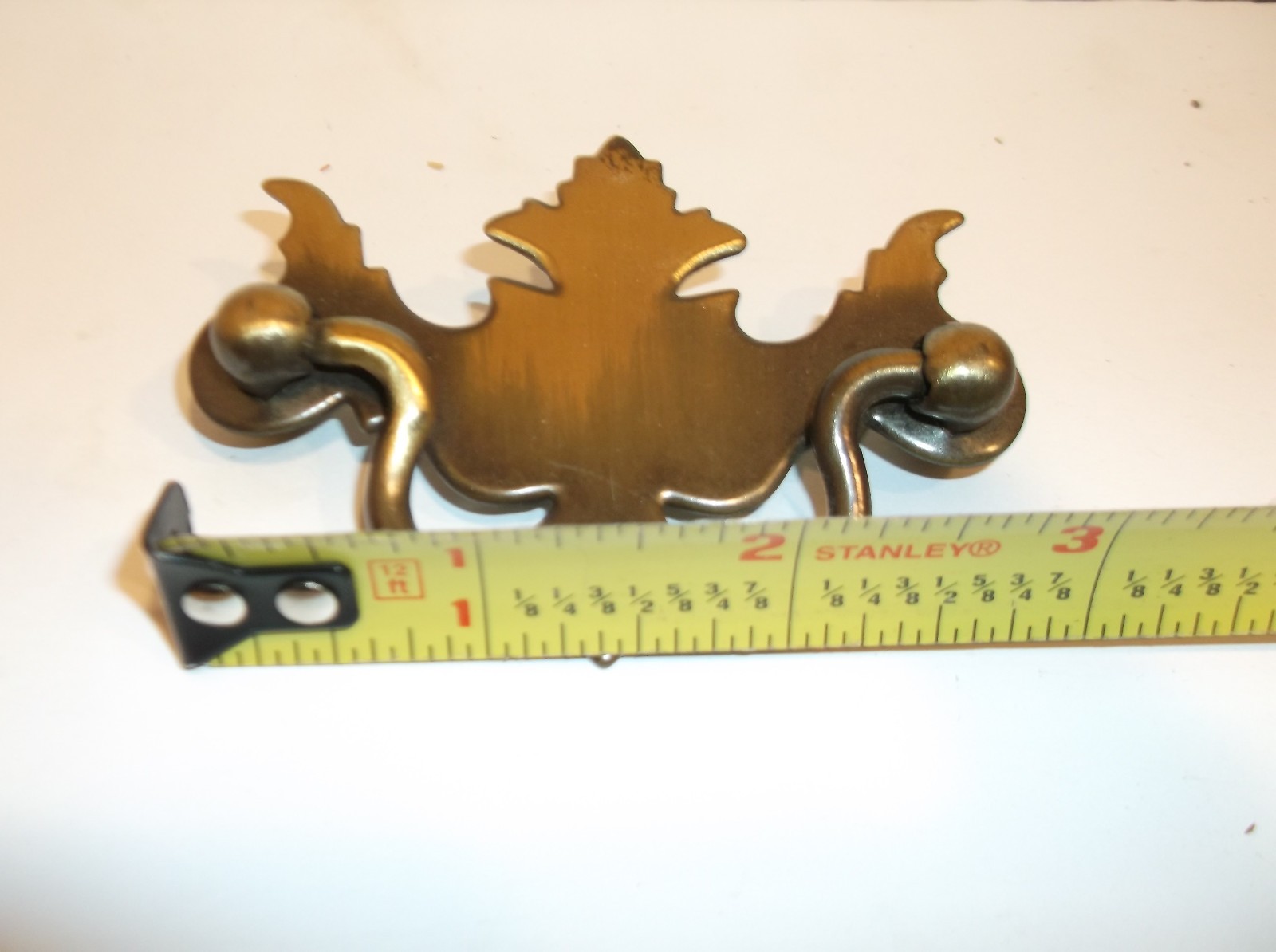 4 Vintage Sears Roebuck New/Old Stock Chippendale Batwing Drop Bail Pulls