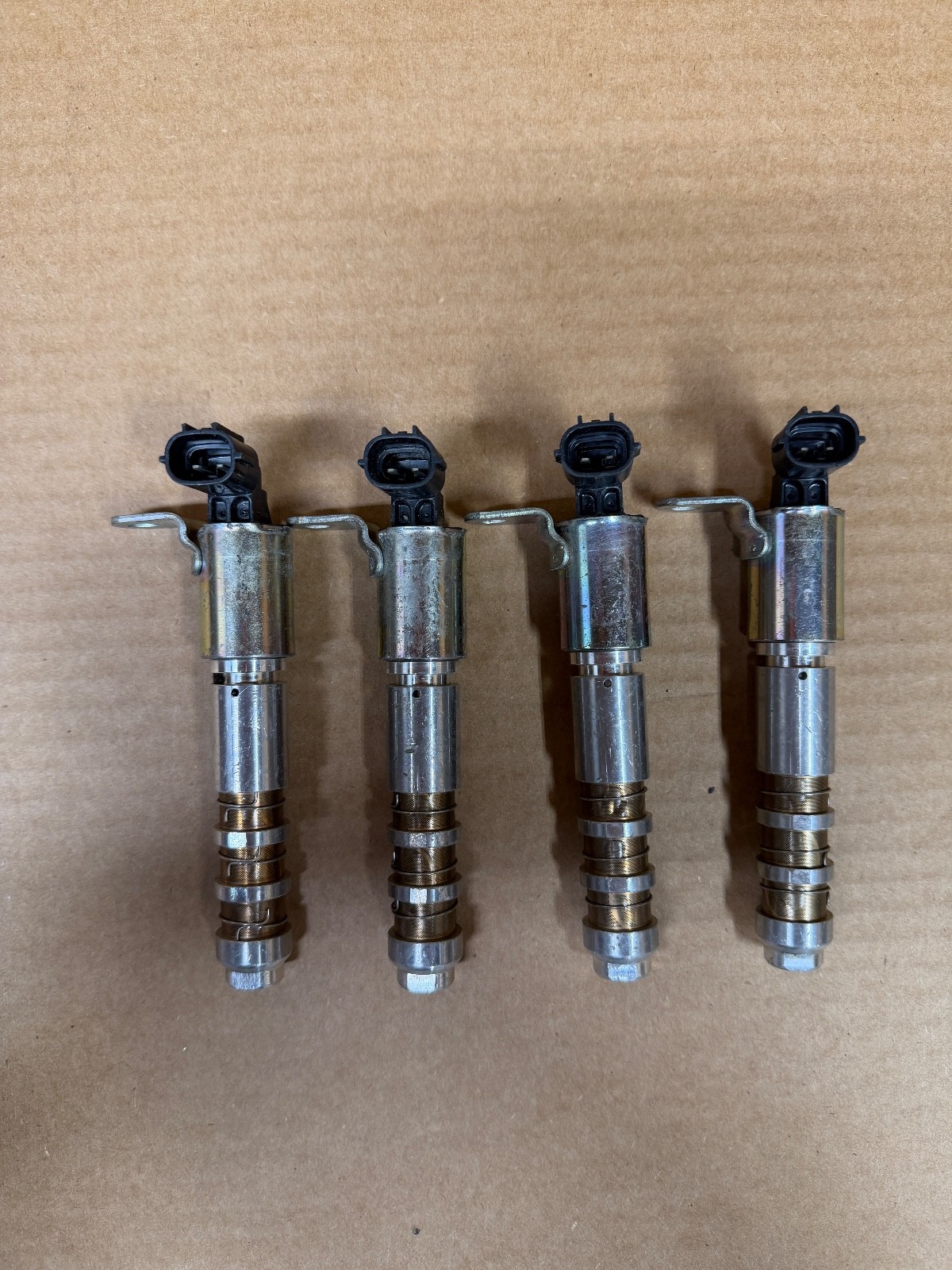 OEM GM Engine Variable Valve Timing (VVT) Solenoids (4) V6 04-23 12636175