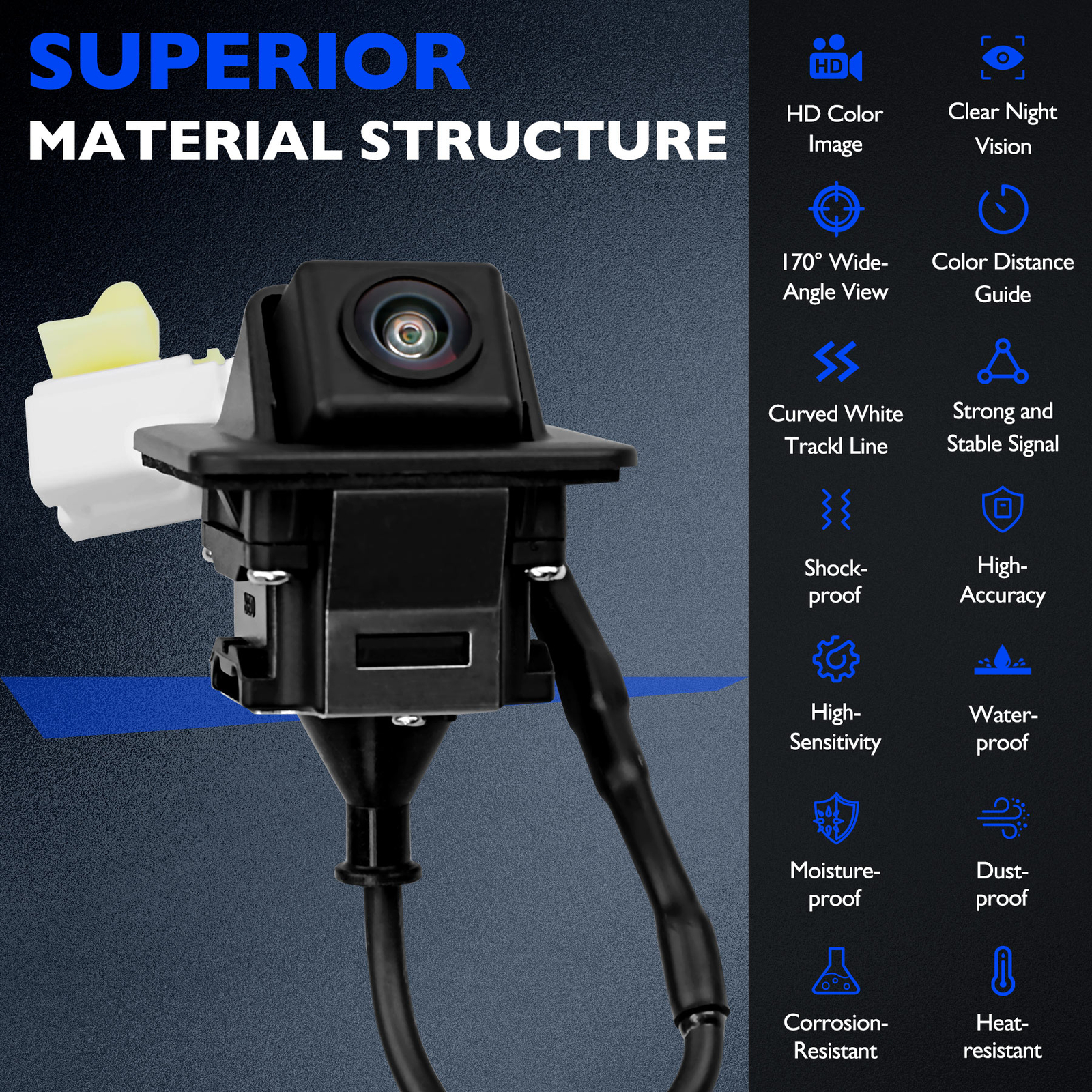 Rear View Back Up Parking Reverse Camera For 2012-13 Hyundai Elantra 957503X105