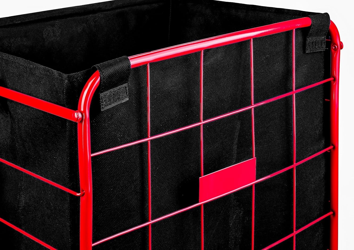 Waterproof Shopping Cart Liner – 18"x15"x24", Black/Blue, Secure Fit & Durable..