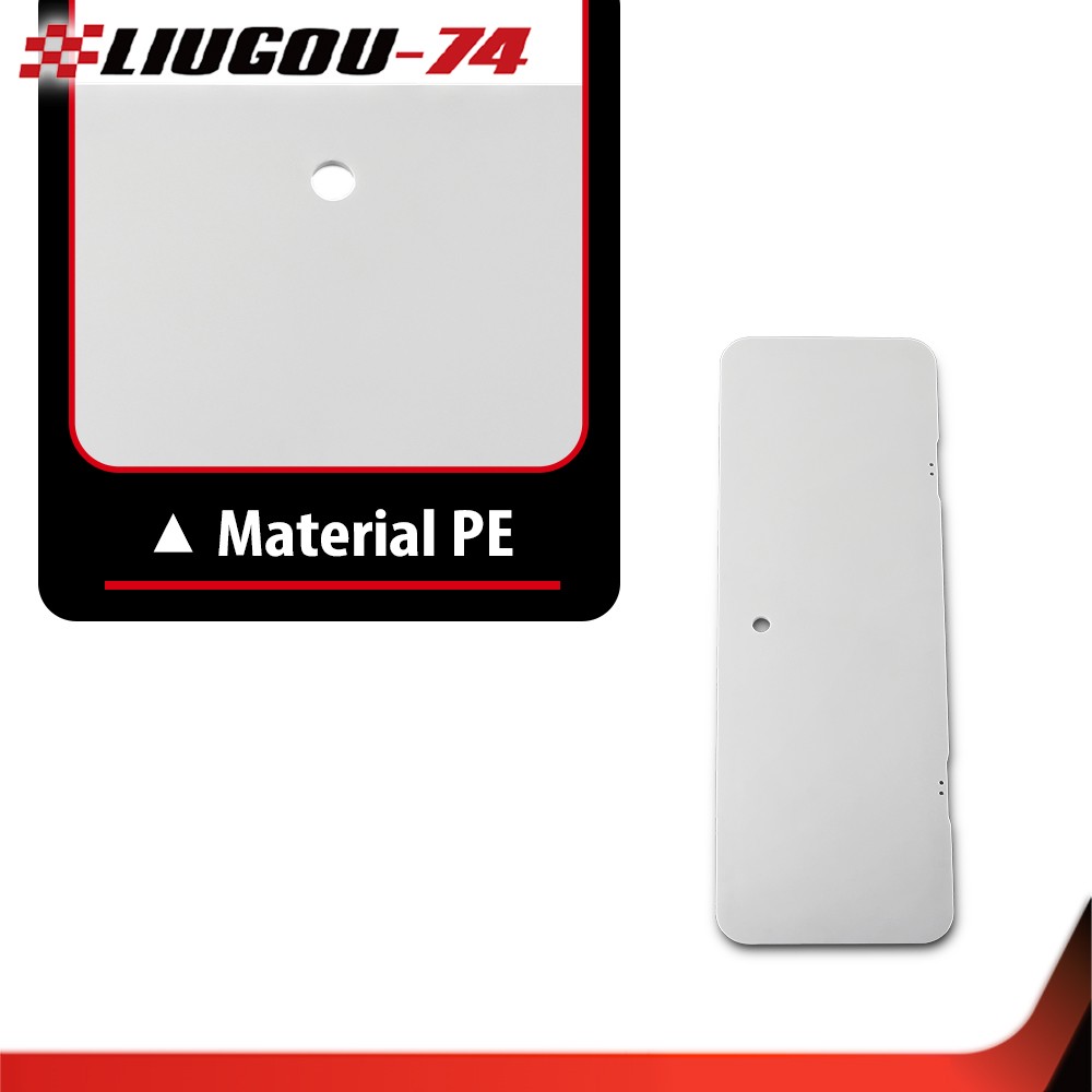 Boat White PE Ski Locker Door Cover Lid With Hinge Kits Fit For LARSON GLASTRON