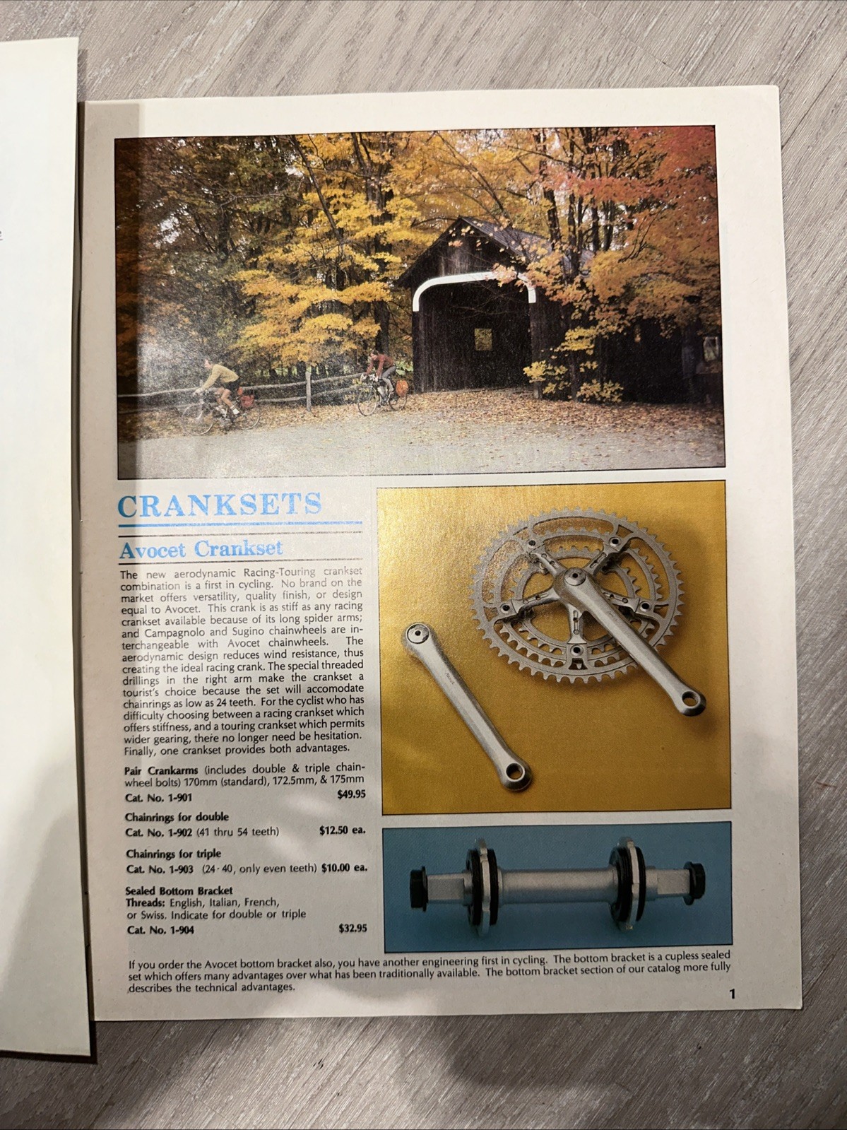 1979-1980 Palo Alto Bicycle Shop Catalog vintage bike parts