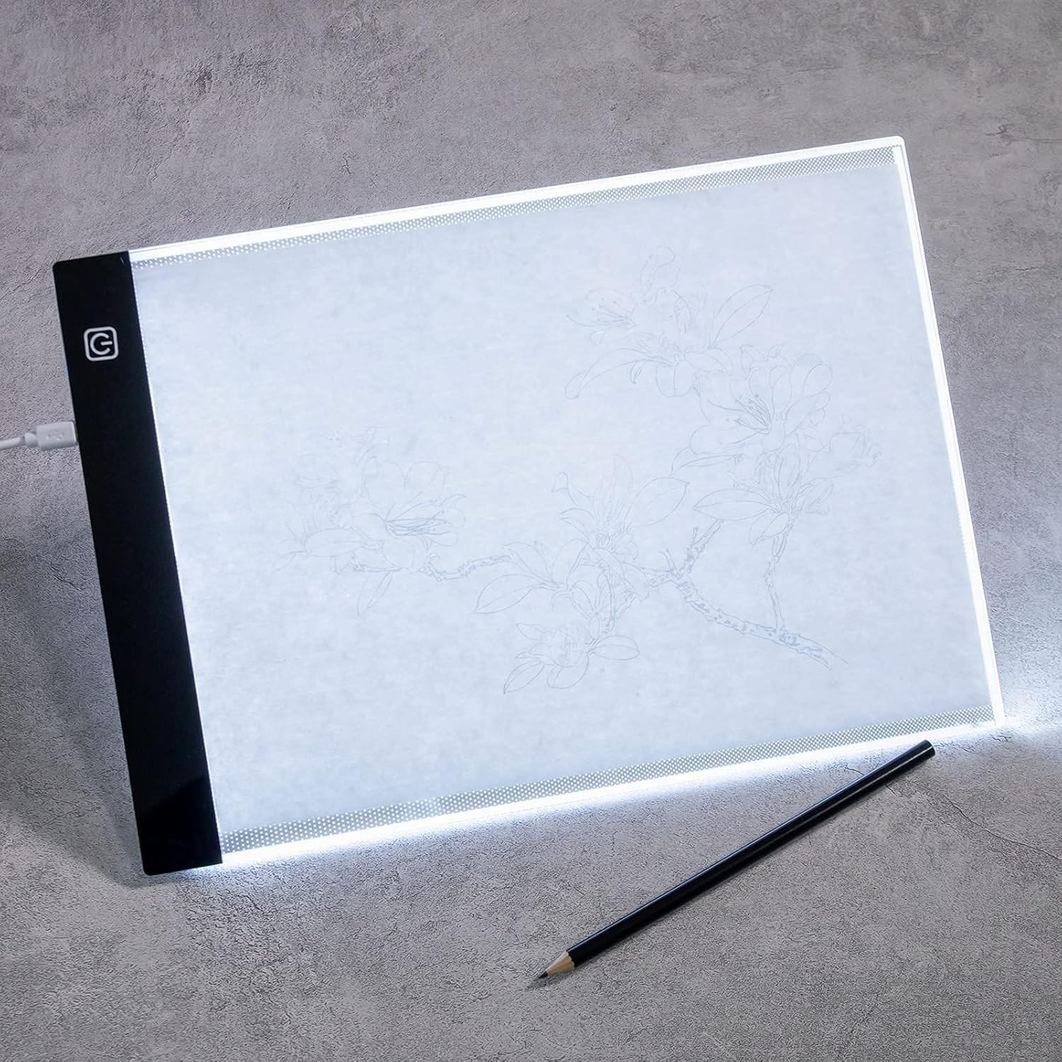 Large A4 Light Pad for Diamond Painting,Art Light Board, LED Copy Board, Light