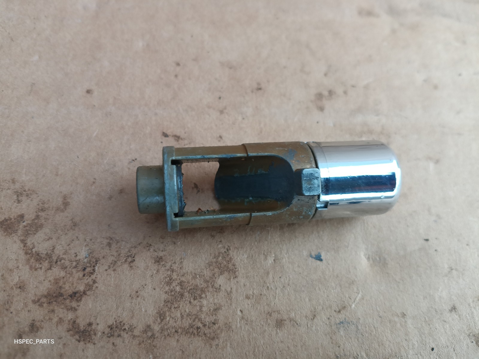 88-91 Civic CRX AT auto trans shift knob handle CHROME BUTTON, SPRING, 2 SCREWS