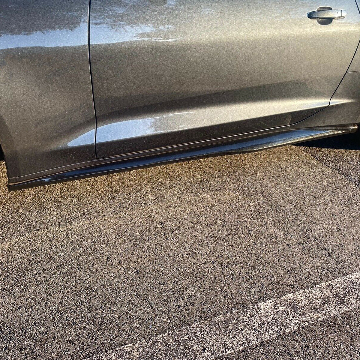 For 2016-22 Chevy Camaro RS SS 6th Side Skirts Extension Rocker Panels ZL1 Style