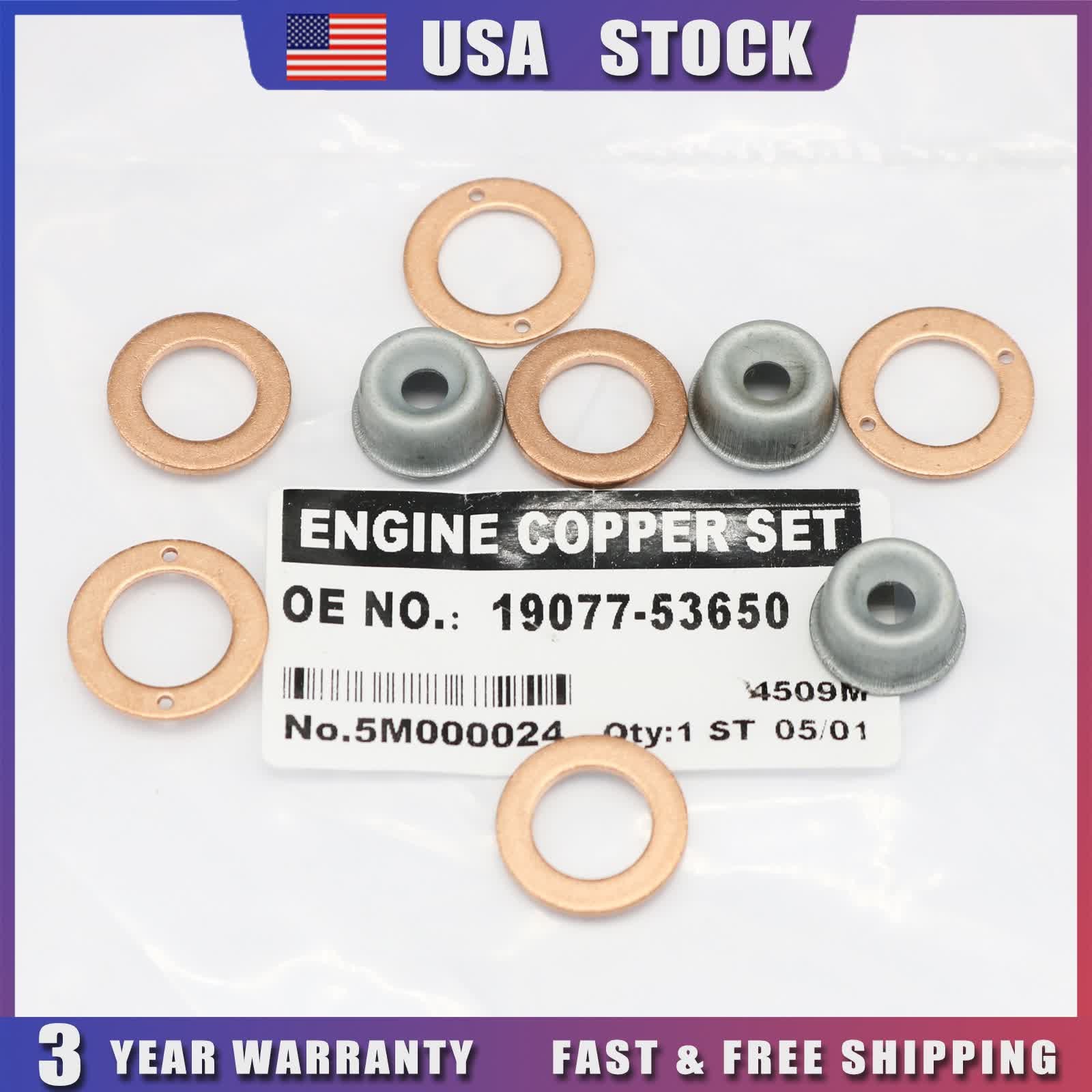 New Injector Seal Kit For Kubota Engines D905 D1005 D1105 D1305 19077-53650