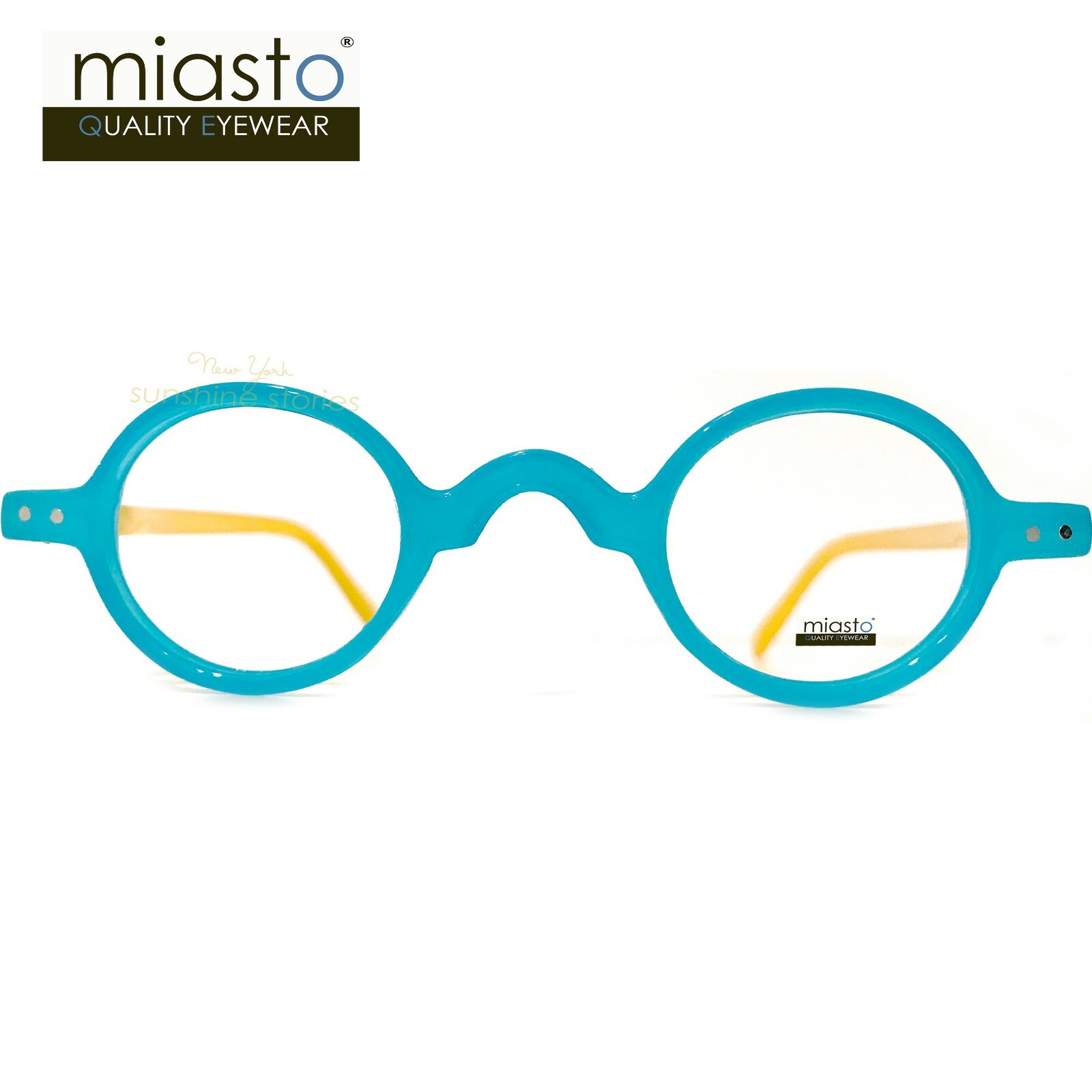 MIASTO "MINI ITALY" EXTRA SMALL ROUND RETRO BOHO VINTAGE READERS READING GLASSES