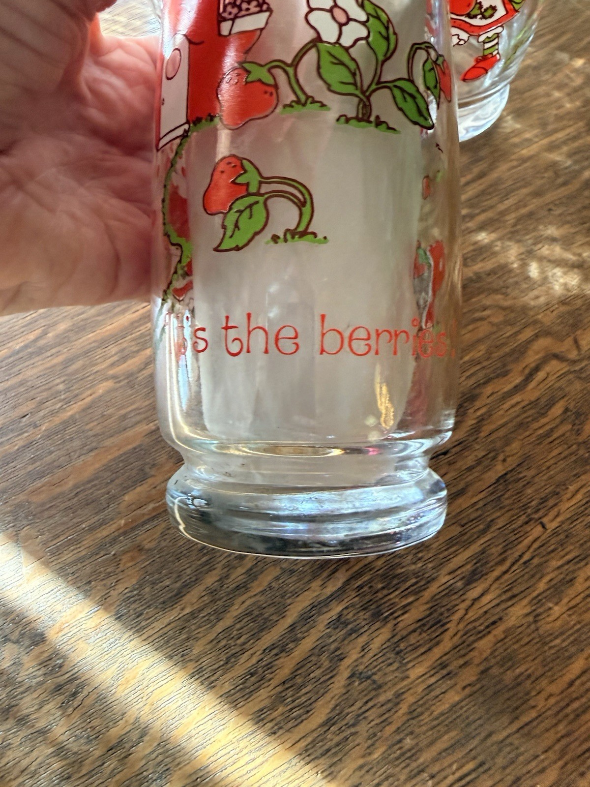 Set of 6 Vintage STRAWBERRY SHORTCAKE American Greetings 16oz Tumblers Glasses