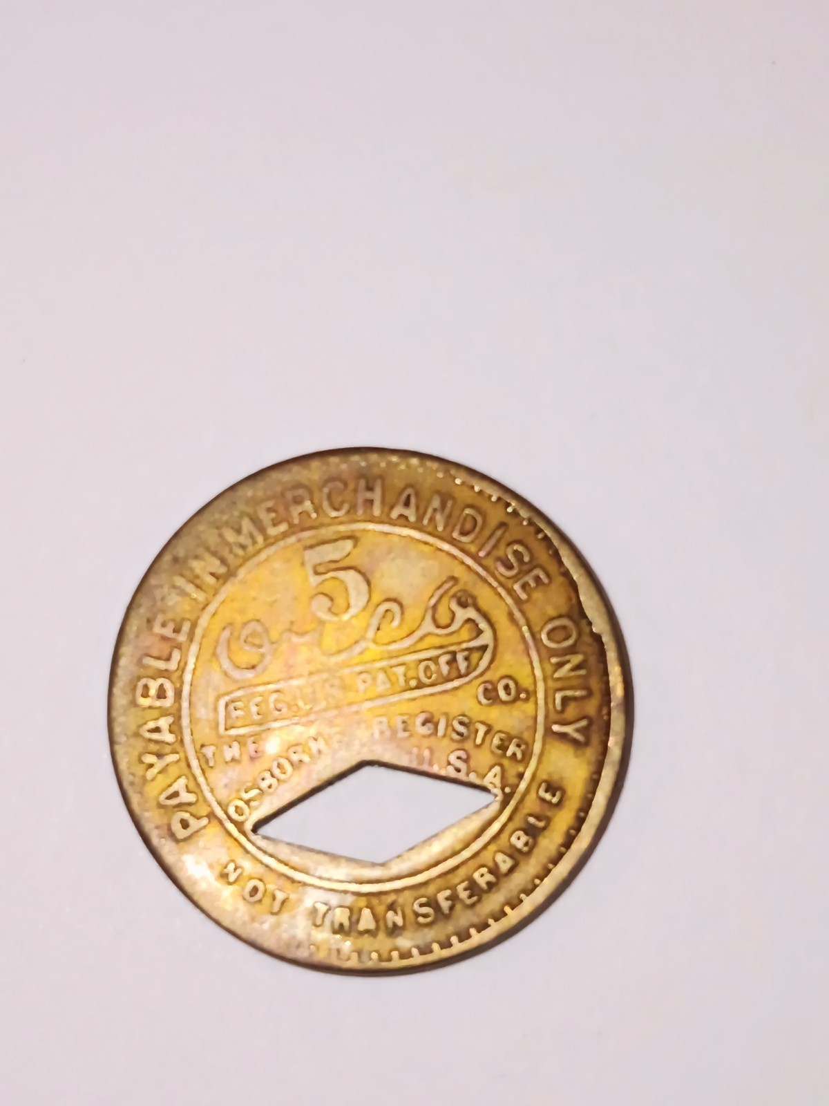 Vintage Wva Coal Script Tokens / Coins Money