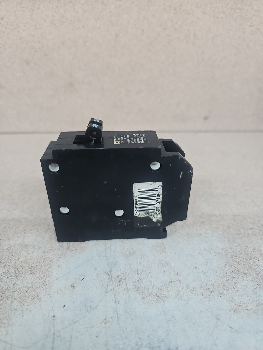 NTO Square D HOMT2020 Circuit Breaker 20A 120/240V Tandem