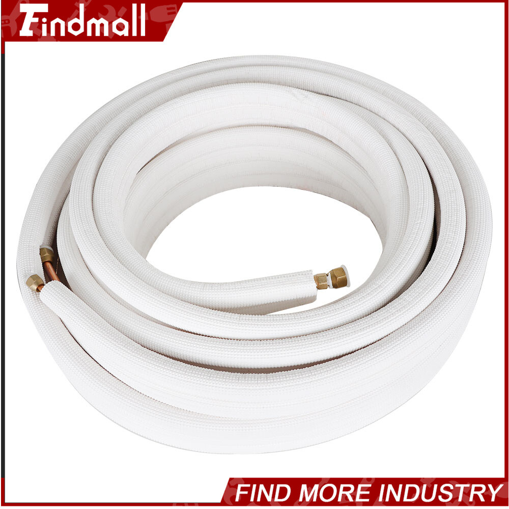 Findmall 1/4-3/8 Dia. 50 Feet Install Kit For Mini Split Heat Pump Systems