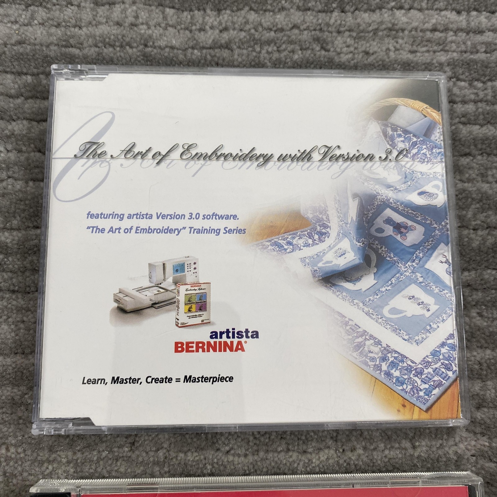 Bernina Artista Studio Embroidery Design Cards Martha Pullen Alphabets Lot 4