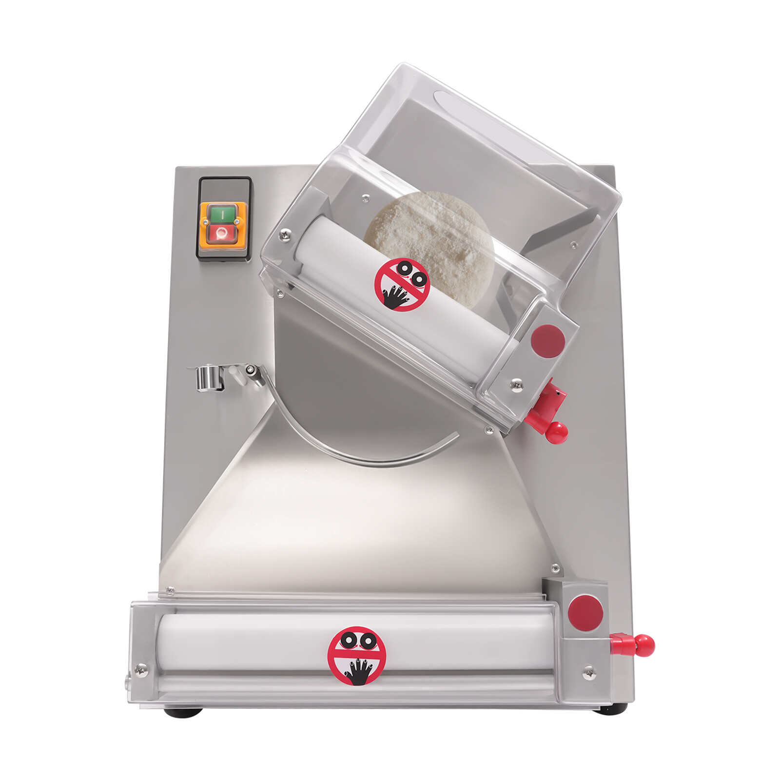 4-16" Commercial Electric Pizza Dough Roller Sheeter Pastry Press Making Machine