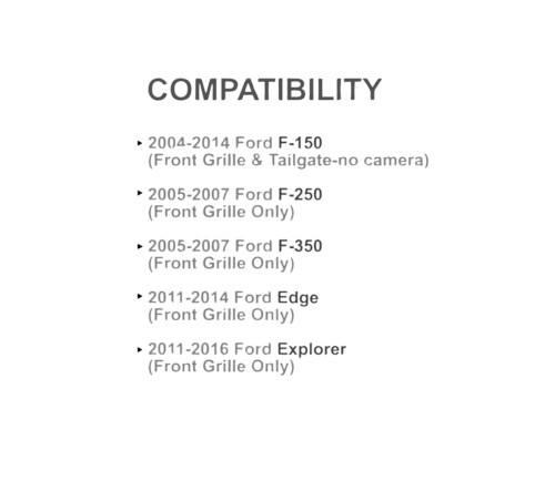 Ford BLACK Oval Emblem 9 INCH Chrome LOGO Badge For Grille/Tailgate 2004-16 NEW