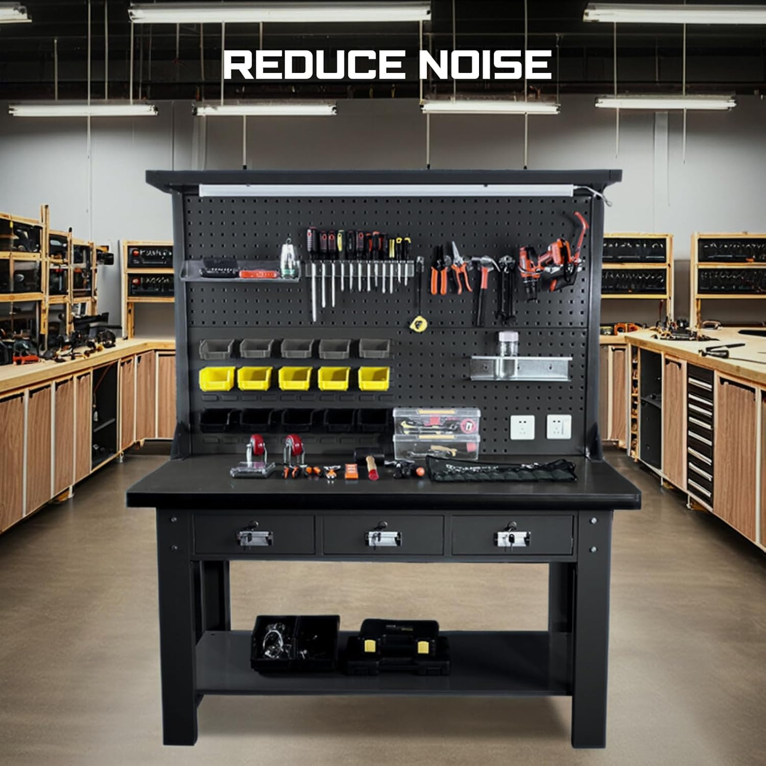 Workbench Mat 24X72 Inches, EVA Rubber Work Mat, Protect Your Work Bench Top, He