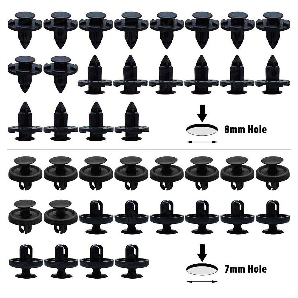 For Toyota 4Runner Trim Panel Clips Bumper Fender Push Pin Rivet 7 8 9mm Engine