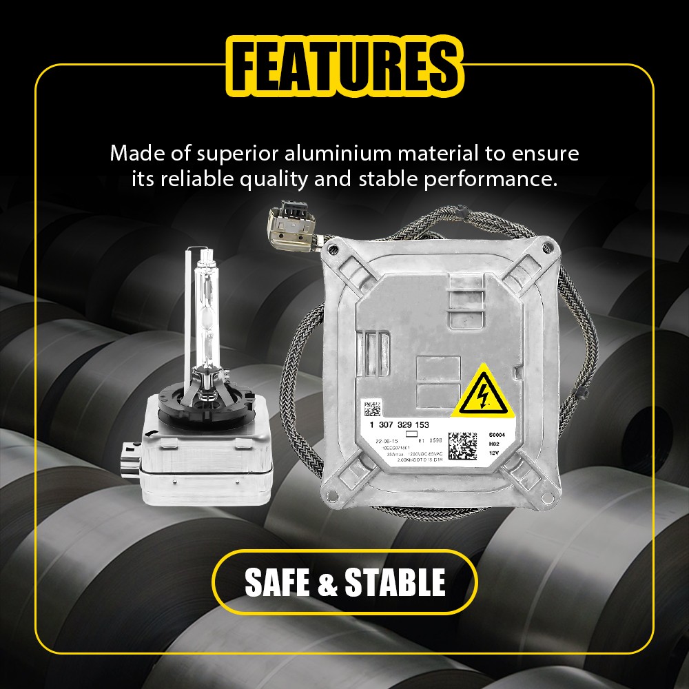 For 2006-2011 Cadillac DTS Xenon HID Headlight Ballast Module 25806714 w/ Bulb