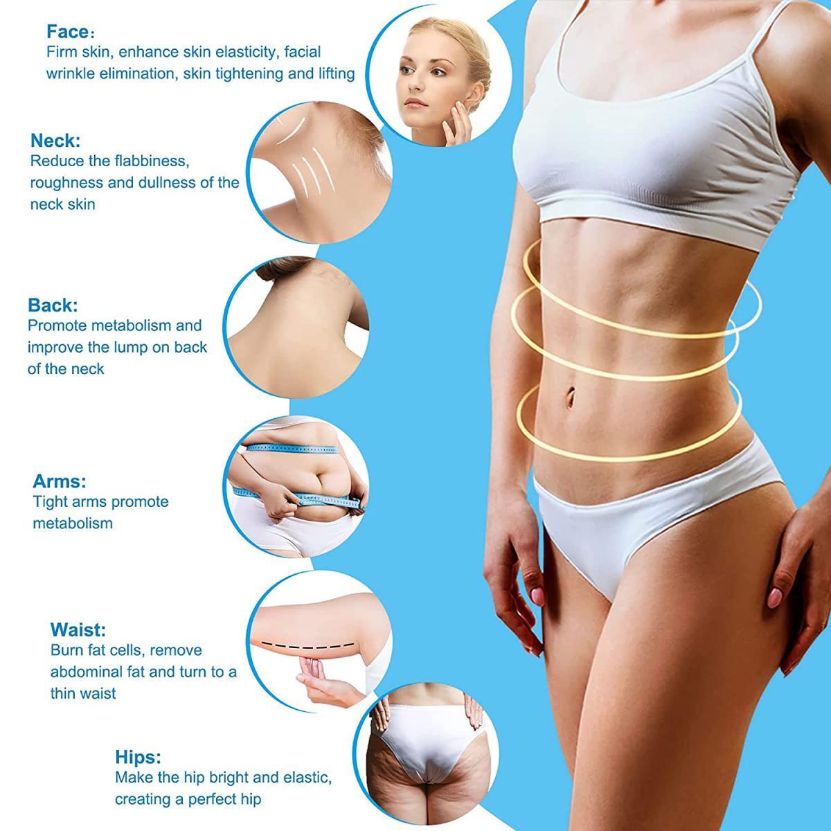 4in1 40K Radio Frequency Cavitation Machine Body Shaping Skin Lifting Massage