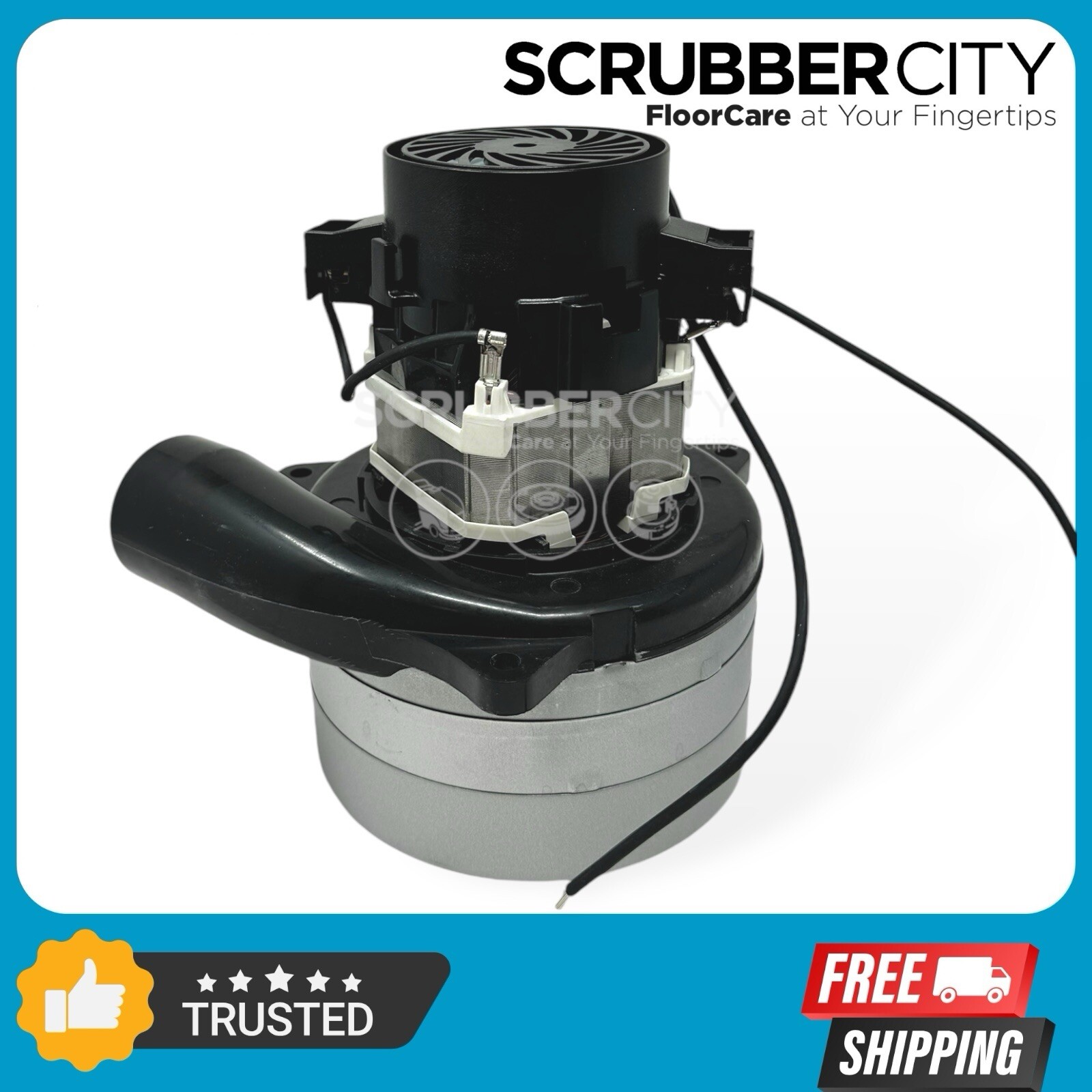 Replacement 24V Vacuum Motor RENOWN 28 INCH SCRUBBER REN08023 Floor Scrubber