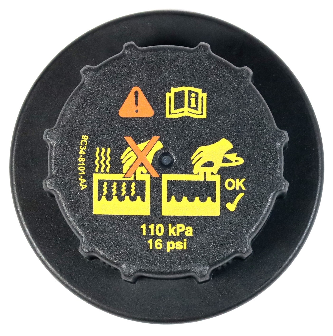 RS-527 / 9C3Z-8101-B Coolant Overflow Reservoir Cap Ford 6.0L Powerstroke Diesel