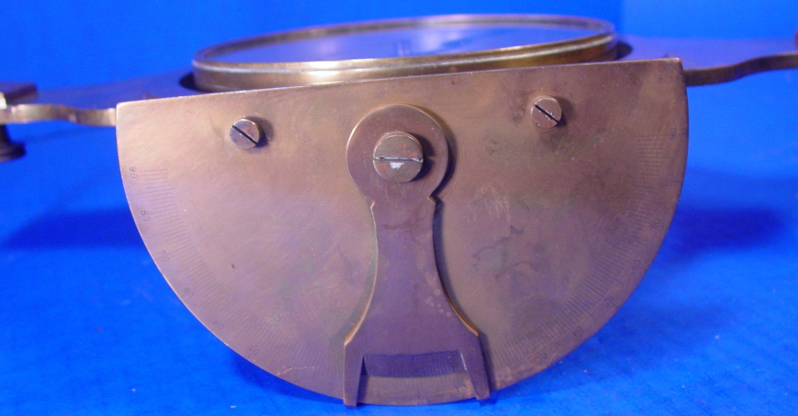 1870 James Reed Gimballed Mining Compass - RARE American Compass