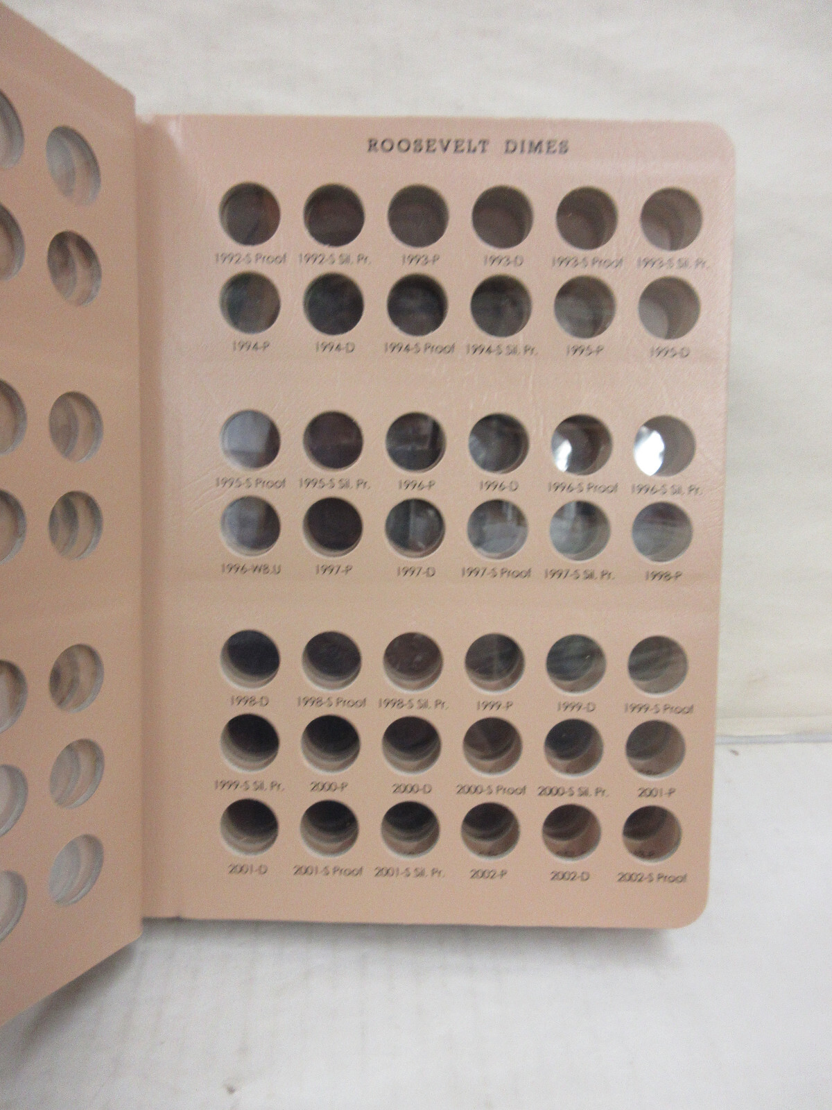 Dansco Coin Album #8125 Roosevelt Dimes 1946-Date w/ Proof Issues NEW SEALED